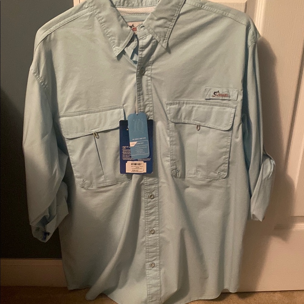 Columbia Men's Light Blue Shirt